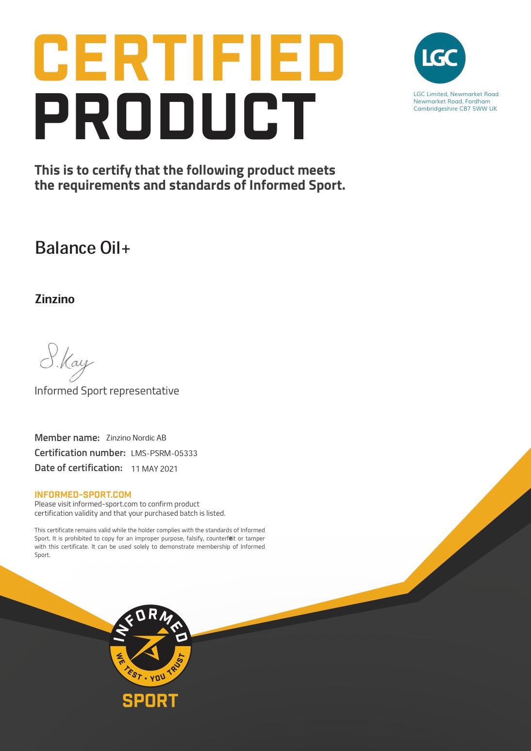 ZINZINO - BalanceOil+